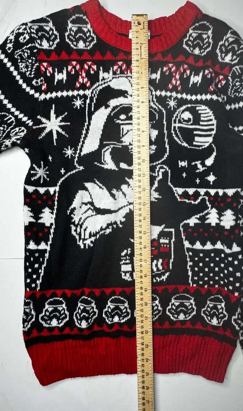 Star Wars Darth Vader Christmas Sweater Size S (34-36) Black
